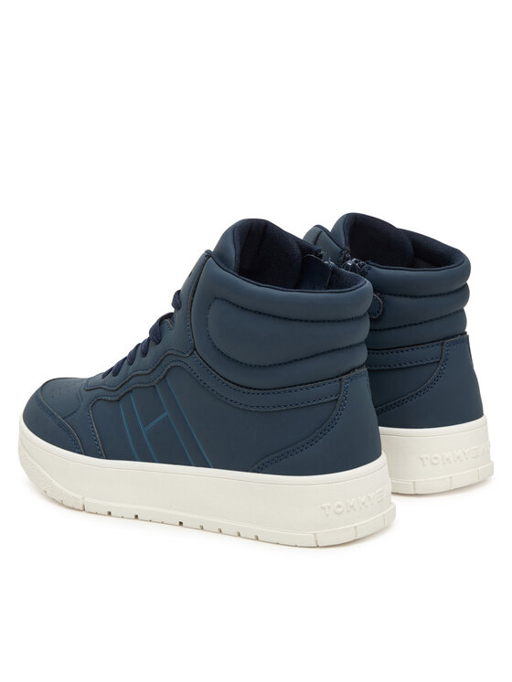 Tommy Hilfiger Sneakersy Tommy Hilfiger T3X9-34094-1355 D Granatowy