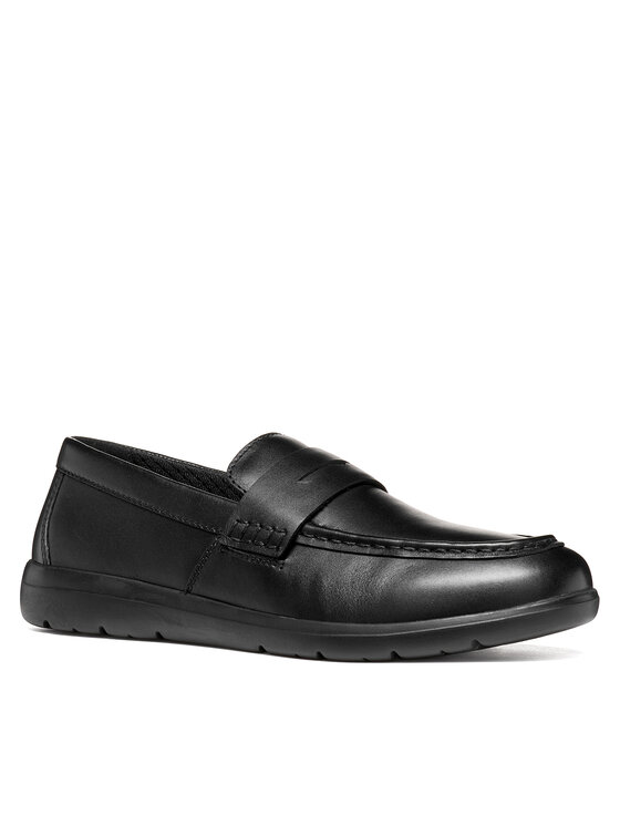 Geox Mocasini Geox U Leitan U663QB 00085 C9999 Negru