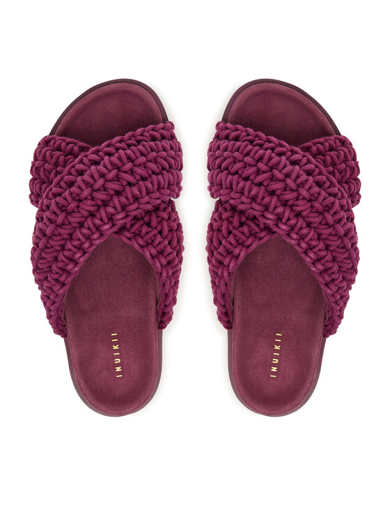 Inuikii Natikači Inuikii Woven 1004.003.0062 Bordo rdeča