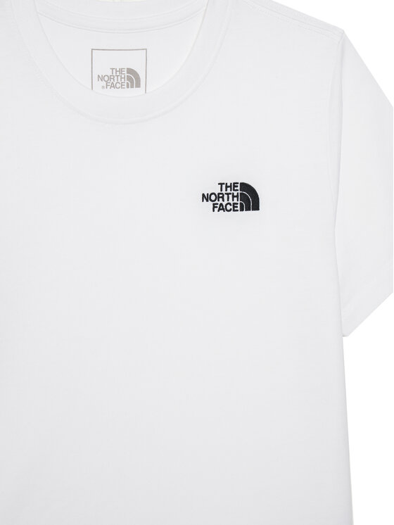 The North Face The North Face Camiseta Teen Evolution Simple NF0A8F9Z Blanco Regular Fit