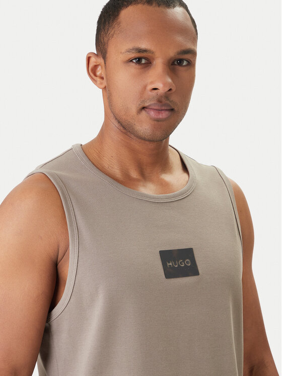 HUGO HUGO Camiseta sin mangas Darrio 50557629 Beis Regular Fit