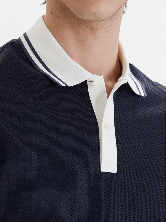 Bugatti Bugatti Polo 8150-75112C Azul marino Regular Fit
