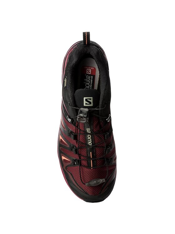 Salomon Trekking čevlji Salomon X Ultra 3 Gtx W GORE-TEX 398681 20 V0 Tawny Port/Black/Living Coral