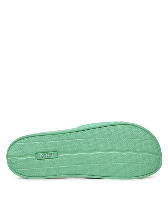 Roxy Klapki Roxy ARJL100679 Zielony
