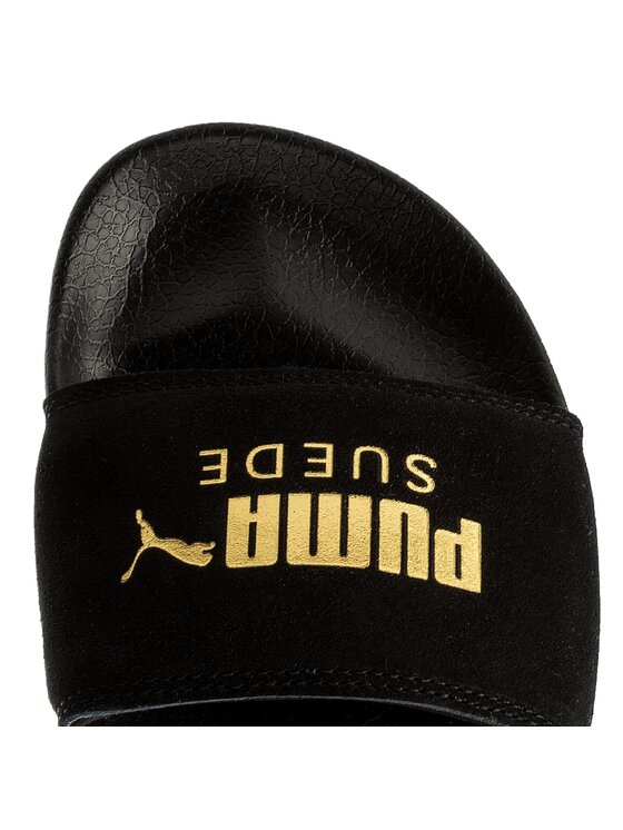 Puma Παντόφλες Puma Leadcat Suede 365758 01 Μαύρο