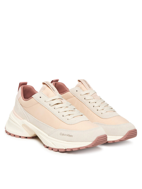 Calvin Klein Sneakers Calvin Klein Hike Runner Mg Nylon Mix YW0YW02075 Rosa