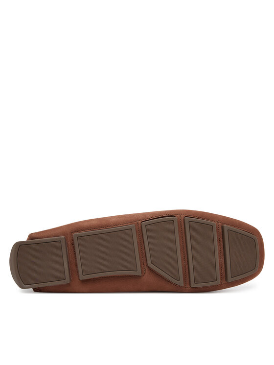 Calvin Klein Mocasini Calvin Klein Driver Penny Nu HM0HM01866 Maro