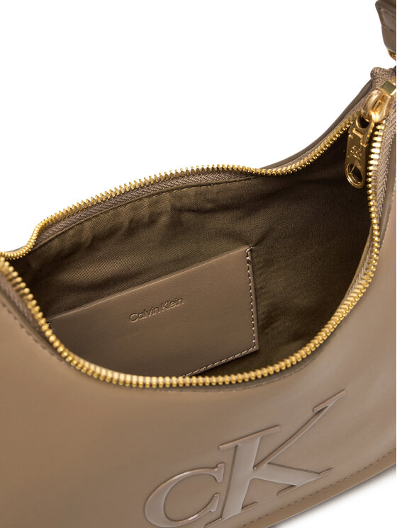 Calvin Klein Bolso Calvin Klein Bold Ck Small Shoulder Bag LV04F3230G Beis