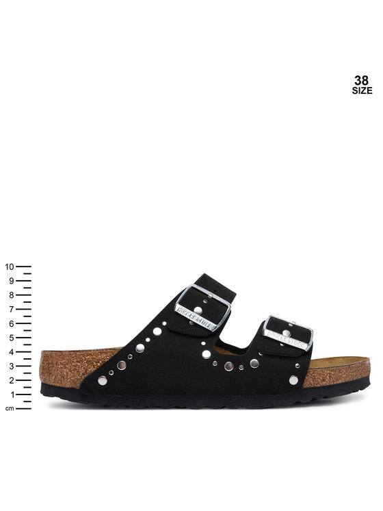 Birkenstock Šľapky Birkenstock Arizona Rivet 1031646 D Čierna