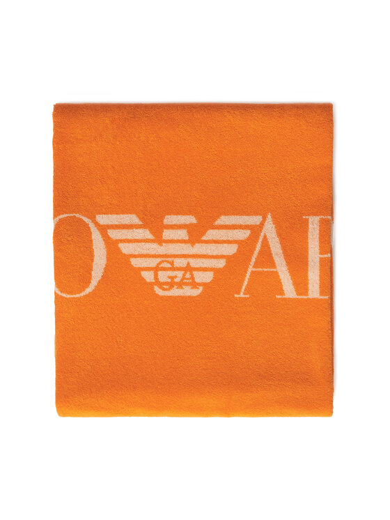 Emporio Armani Plážová osuška Emporio Armani EX000019 AF20424 U3077 Oranžová