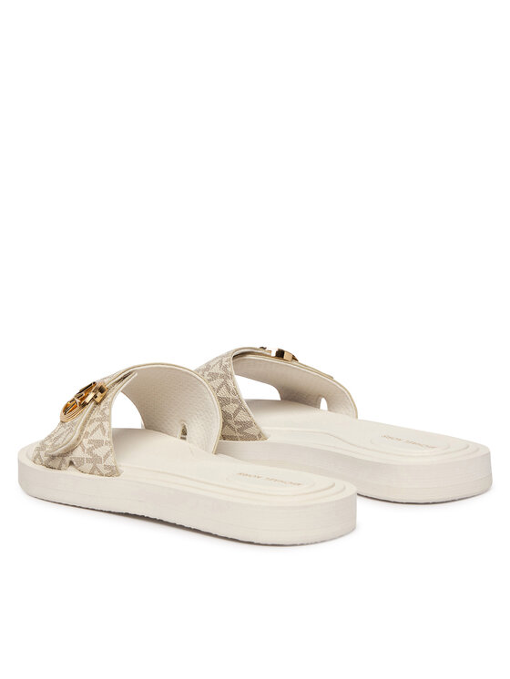 MICHAEL Michael Kors Шльопанці MICHAEL Michael Kors MK Pool 40R6MKFA1B Кремовий