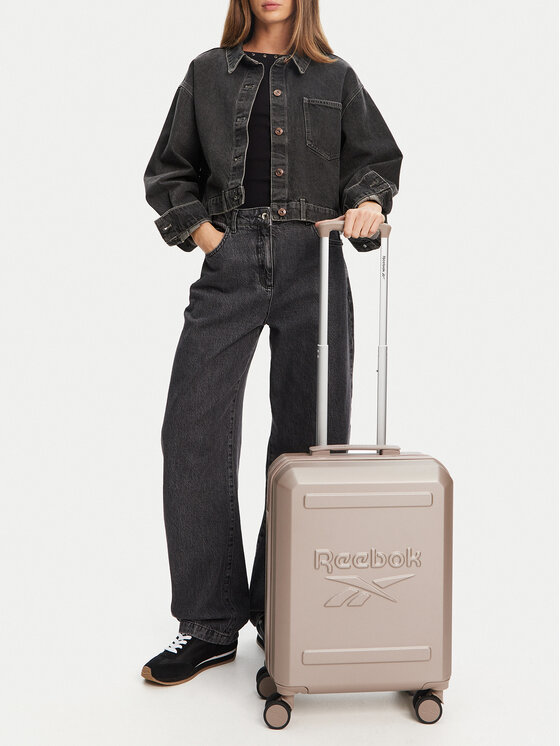 Reebok Kabinový kufr Reebok RBK-WAL-023-CCC-S Béžová