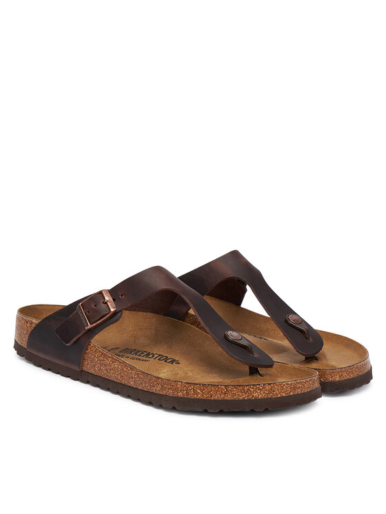 Birkenstock В'єтнамки Birkenstock Gizeh 0743831 Коричневий