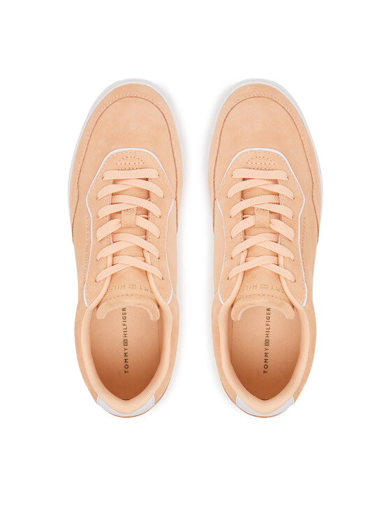 Tommy Hilfiger Sneakersy Tommy Hilfiger Casual FW0FW08898 Oranžová