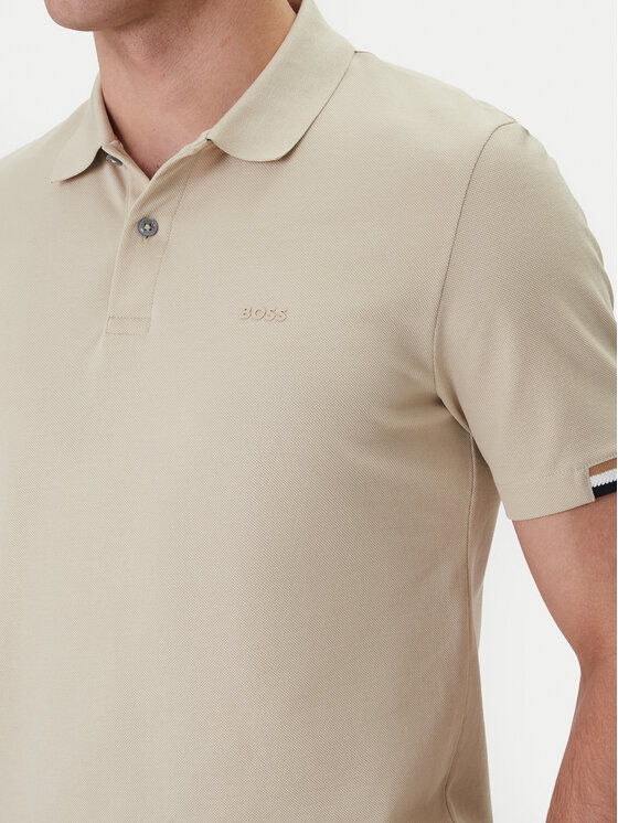 BOSS BOSS Polo Parlay 147 50467113 Beis Regular Fit