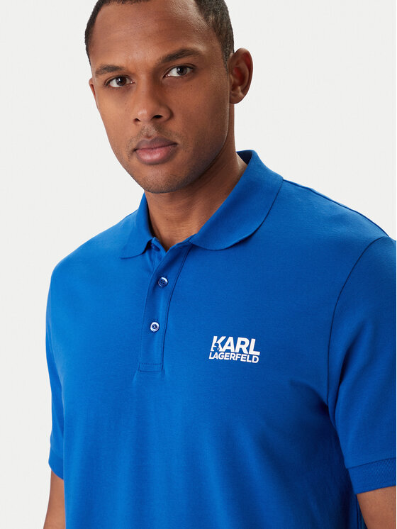 KARL LAGERFELD KARL LAGERFELD Polo 745780 561235 Azul Regular Fit