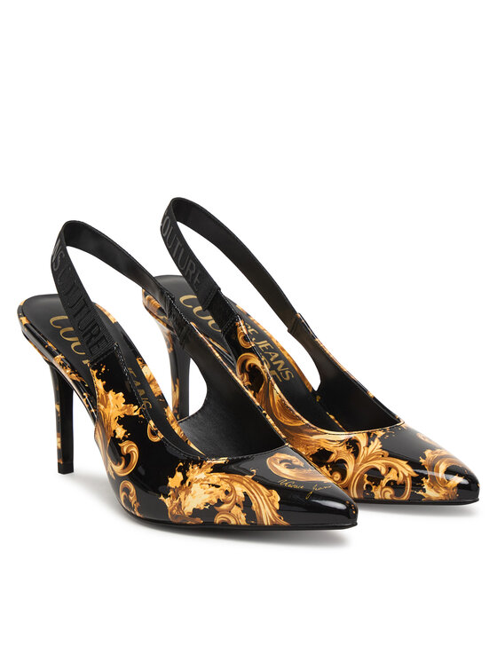 Versace Jeans Couture Туфлі на шпильці Versace Jeans Couture 80VA3S52 ZS366 G89 Чорний