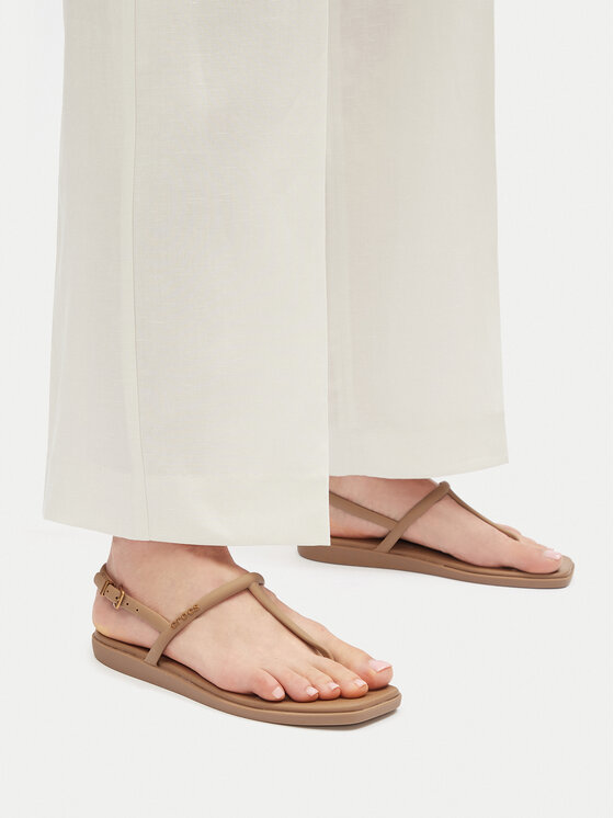 Crocs Босоніжки Crocs Miami Thong Flip 209793 Коричневий