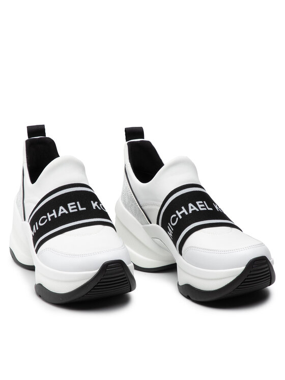 MICHAEL Michael Kors Αθλητικά MICHAEL Michael Kors Olympia Slip On 43R2OLFS2D Λευκό