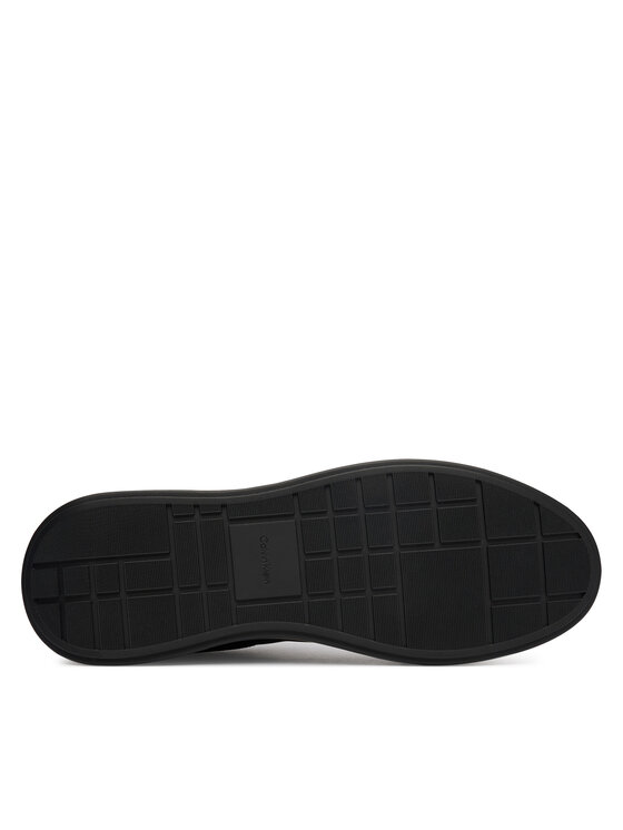 Calvin Klein Zapatillas Calvin Klein Chunky Cups Laceup Oxf Mix Mat HM0HM02326 Negro