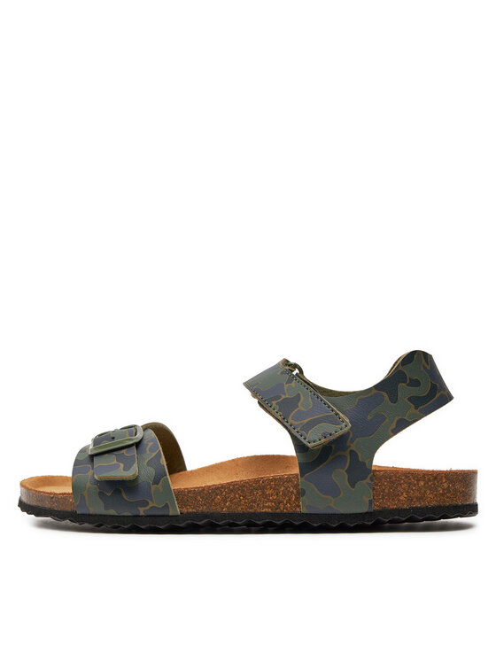 Geox Sandály Geox J Ghita Boy J028LB 00004 C0837 D Khaki