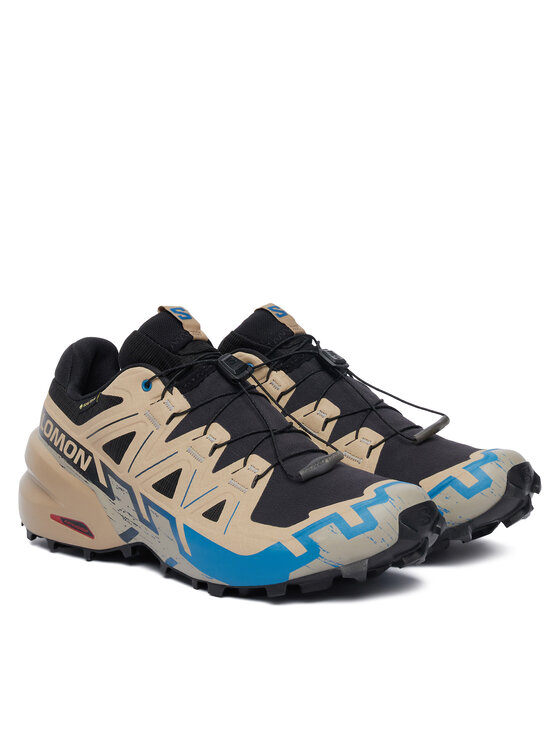 Salomon Маратонки за бягане Salomon Speedcross 6 GORE-TEX L45402300 Бежов