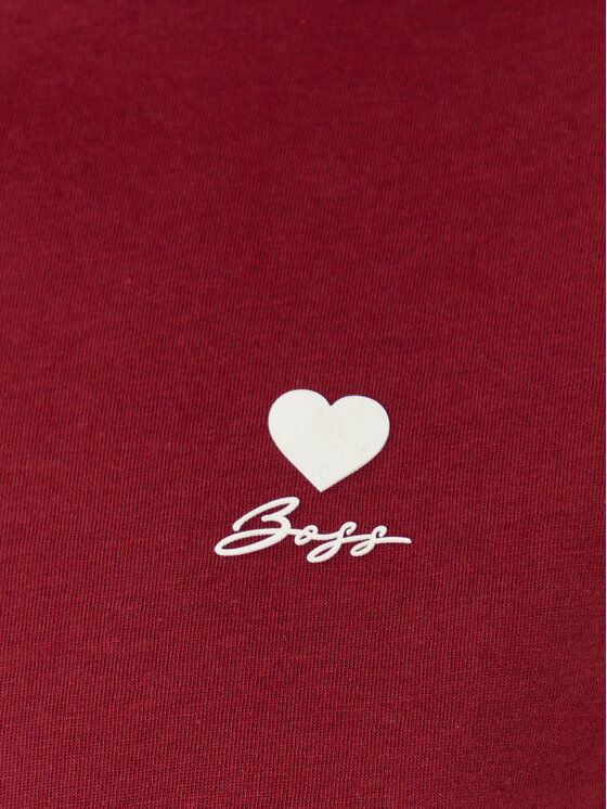 BOSS BOSS Camiseta C_Esogo_3 50545288 Guinda/burdeos Regular Fit