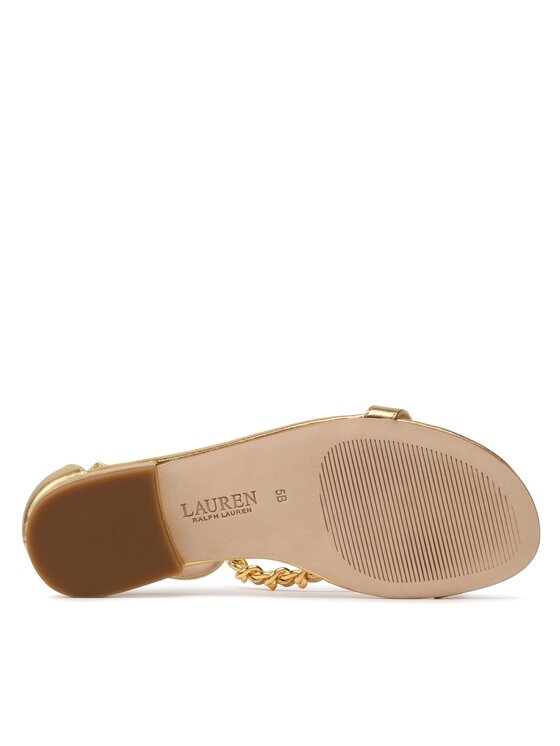 LAUREN RALPH LAUREN Sandale LAUREN RALPH LAUREN Elise 802900075001 Zlatna