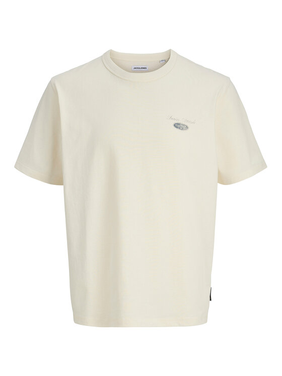 Jack & Jones Jack & Jones Camiseta Edover 12288005 Écru Regular Fit