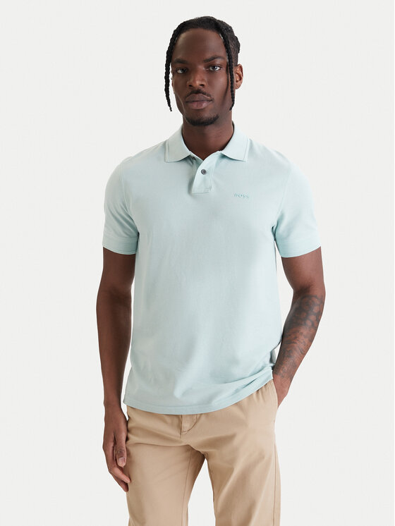 BOSS BOSS Polo Prime 50507813 Verde Regular Fit