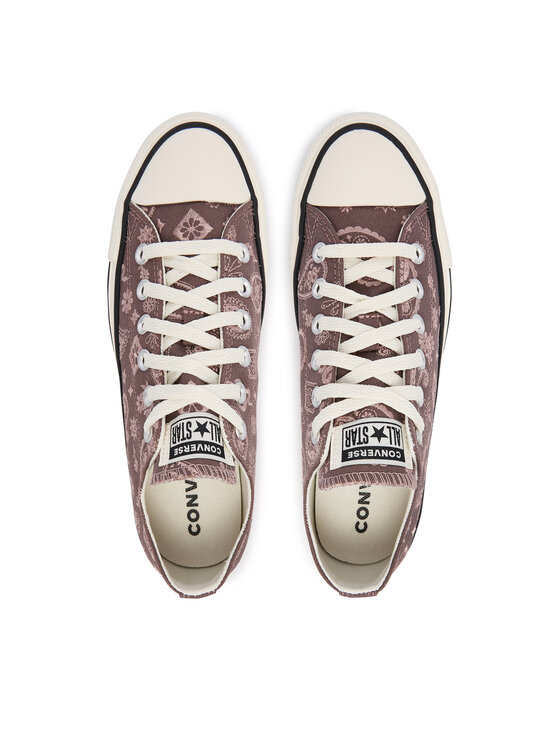 Converse Tornacipő Converse Chuck Taylor All Star Paisley Pop A19186C Barna