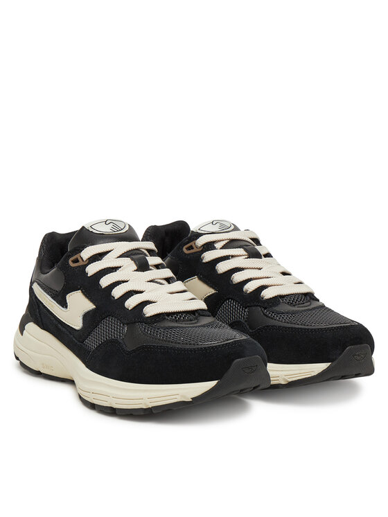 S.W.C Stepney Workers Club Sneakersy S.W.C Stepney Workers Club Amiel S-Strike YP01115 Čierna
