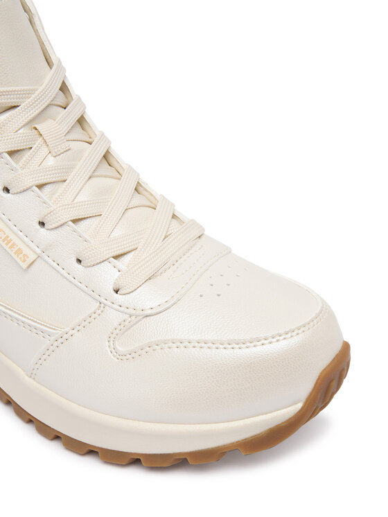 Skechers Kotníková obuv Skechers Uno Rugged 167821/OFWT Bílá