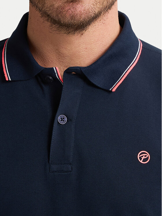 Petrol Industries Petrol Industries Polo M-ROS-POL003 Azul marino Regular Fit