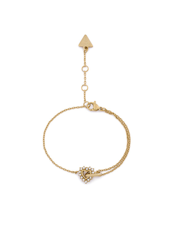 Guess Náramek Guess JUBB05 534JW Zlatá