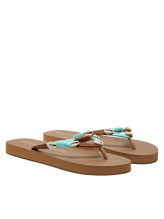 Banana Moon Žabky Banana Moon Nilulu Seaside Hnedá