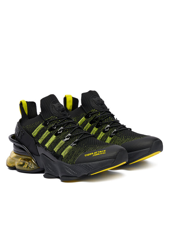 Plein Sport Снікерcи Plein Sport SAES USC0518 STE003N Чорний