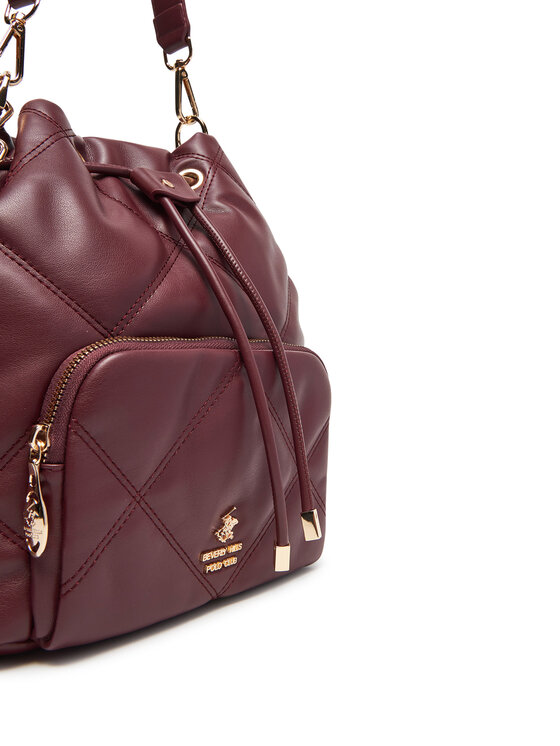 Beverly Hills Polo Club Kabelka Beverly Hills Polo Club CEO-BHPC-C-011-08 Bordová