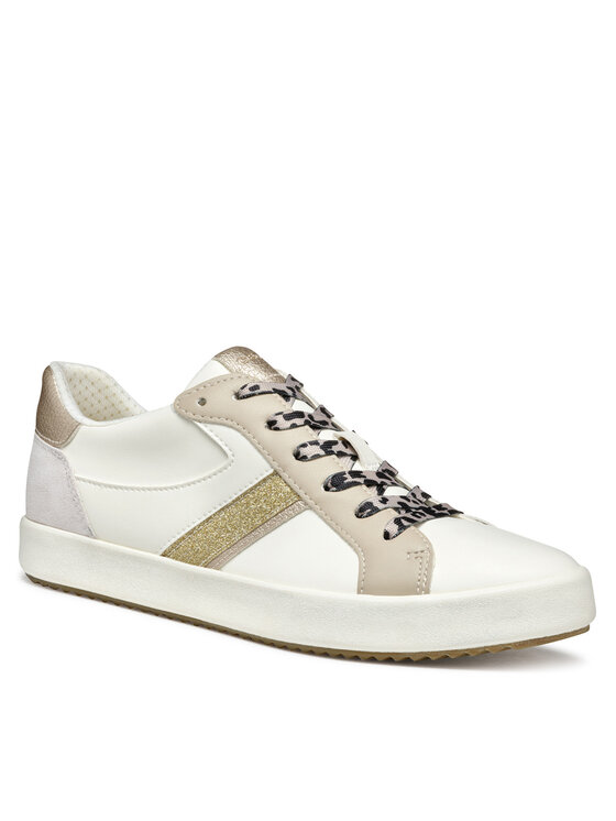 Geox Sneakersy Geox D Blomiee D456HC 05422 C1R5A Bílá