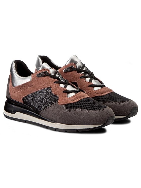 Geox Sneakers Geox D Shahira A D44N1A 022EW CA89F Old Rose/Dk Grey