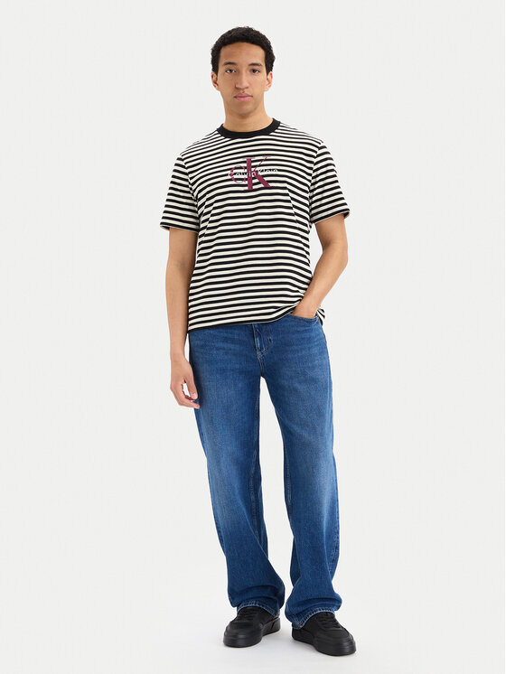 Calvin Klein Jeans Calvin Klein Jeans Camiseta SS 20S LV04RD204G Negro Regular Fit