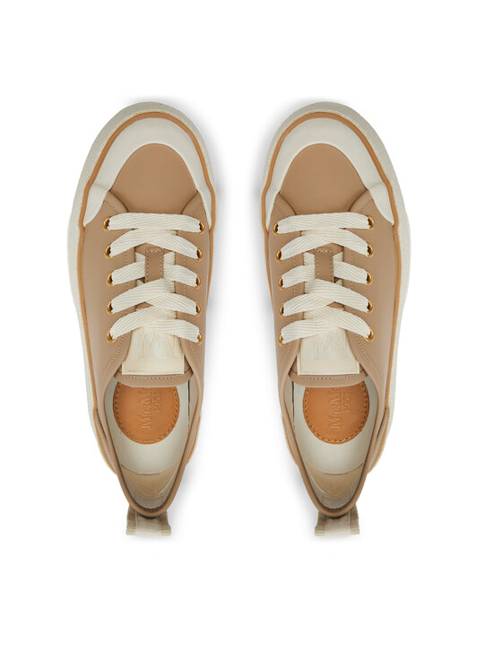 Max Mara Tornacipő Max Mara Prefallsneaker 2424766011 Bézs