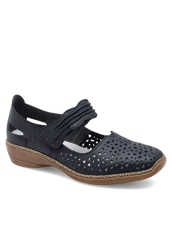 Rieker Pantofi Rieker 41399-14 Bleumarin