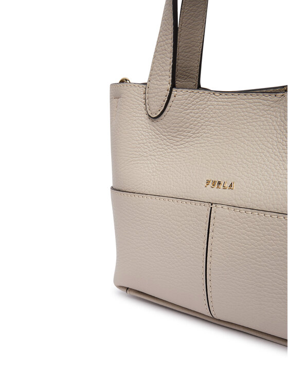 Furla Дамска чанта Furla Primrose M WB02226 HSF000 VAN00 Кремав