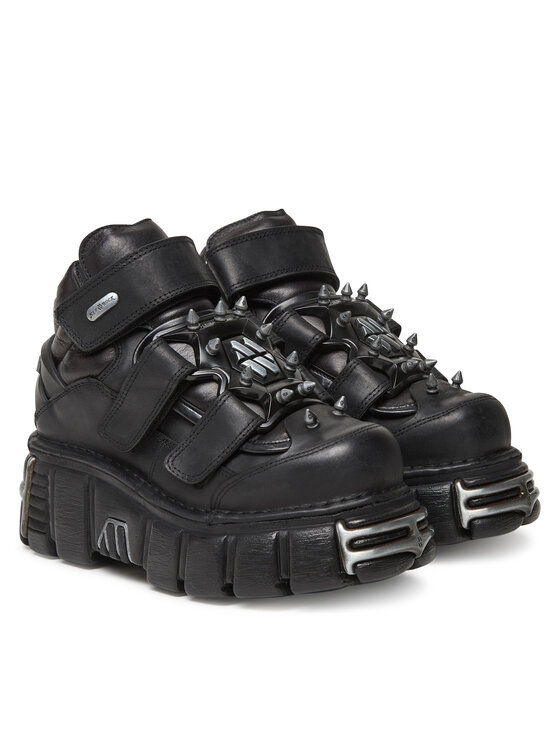 NEW ROCK Botine NEW ROCK M-285C-S1 Negru
