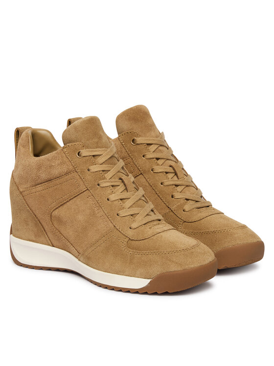 MICHAEL Michael Kors Sneakersy MICHAEL Michael Kors 43F6NKFS1S Beżowy