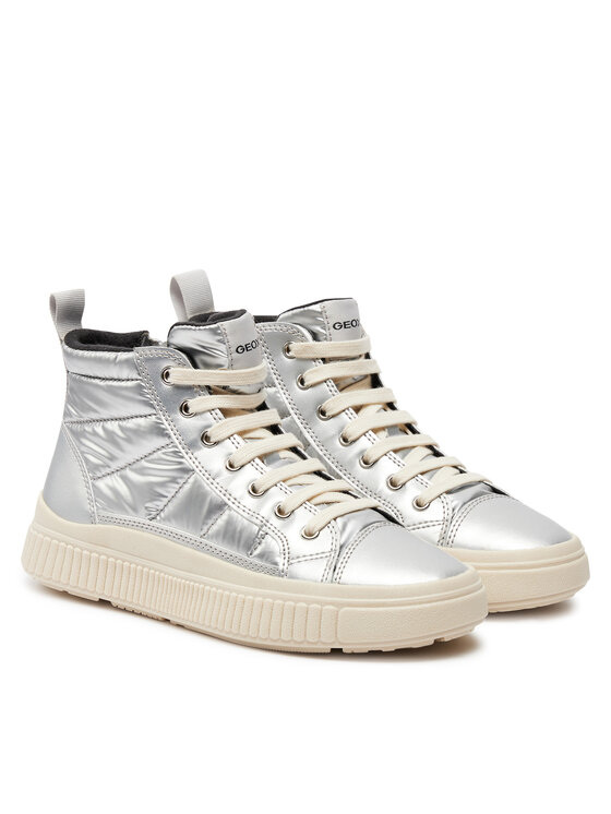 Geox Αθλητικά Geox J Laquinny Girl J46M3C 0LVNF C1007 S Ασημί