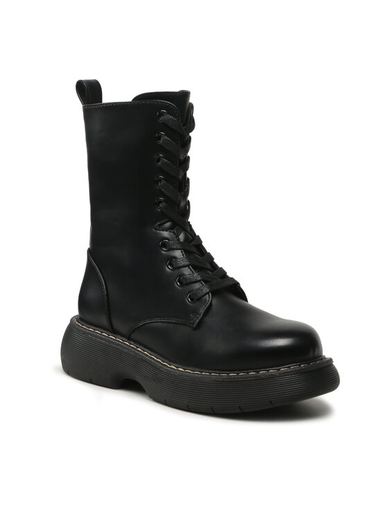DeeZee Trapper stila apavi DeeZee ZAL90087-4 Melns