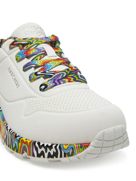 Skechers Снікерcи Skechers Jen Stark: Uno - Mini Drip 177959/WMLT Білий
