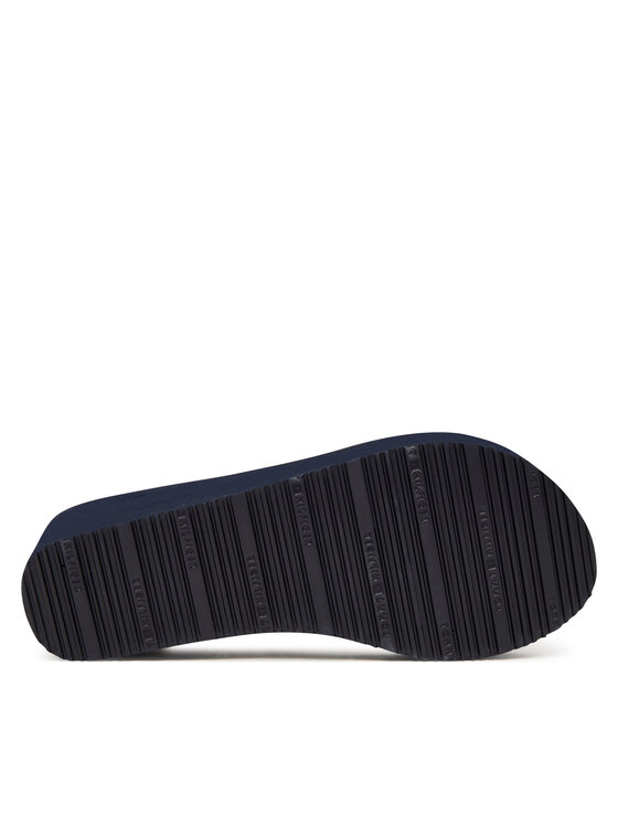 Tommy Hilfiger Čības uz pirksta Tommy Hilfiger Th Wedge Braided Summer Sandal FW0FW09198 Daudzkrāsains